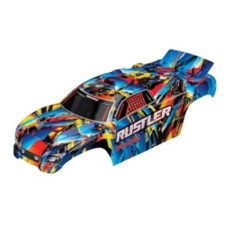 Traxxas 3748 Body Rustler Rock N' Roll (Painted Decals Applied)