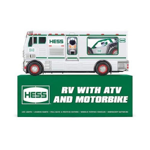 Hess 2018 Toy Truck - Rv With Atv And Motorbike