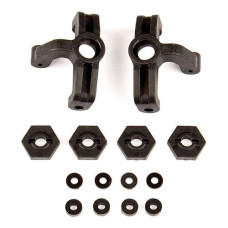 Team Associated Steering Blocks And Wheel Hexes: 14B, 14T, Asc21508