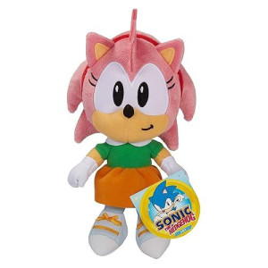 Sonic The Hedgehog Amy 7-Inch Plush Stuffed Figure