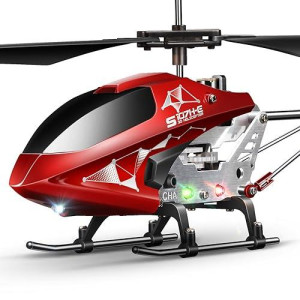 S107He Rc Helicopter With Altitude Hold 35 Channel Gyro Stabilizer For Kids And Beginners