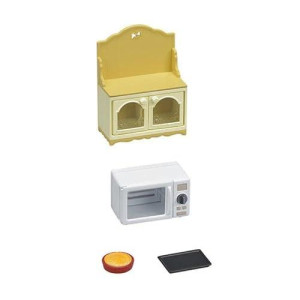 Calico Critters, Doll House Furniture And Décor, Microwave Cabinet