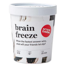 Brain Freeze After Dark Party Game - The Hilarious Speak-Before-You-Think Card Game For Friends, Family, College Students, Fun Parties And Board Games Night With Your Group