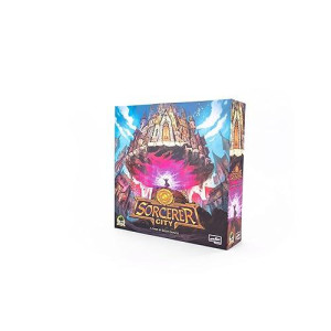 Sorcerer City Board Game | -Tile Laying And Deck Building Strategy Game Of Wizard Architects, For Teens And Adults, 1-6 Players