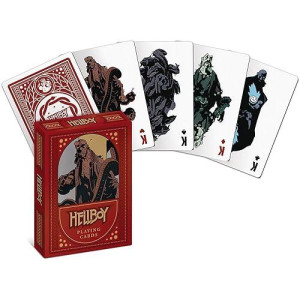 Dark Horse Deluxe Hellboy Playing Cards, Multicolor