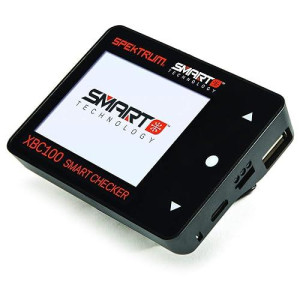 Spektrum Xbc100 Smart Battery Checker & Servo Driver For Rc: Spmxbc100, Black