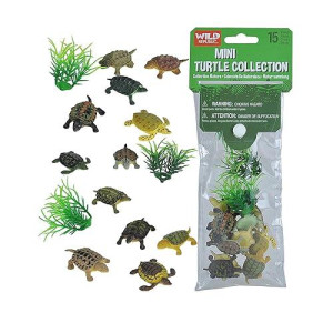 Wild Republic Mini Turtle Bag - 15 Piece Educational Toys