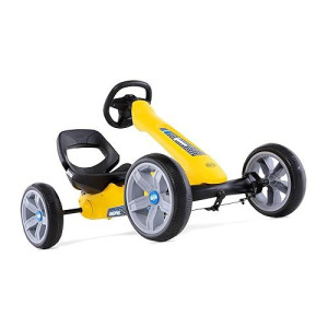 Berg Reppy Rider Kids Go Kart - Pedal Go Kart For Boys & Girls - Kid'S Pedal Vehicles With Adjustable Seat - Pedals Cars For Kids - Yellow Ride-On Children'S Go Cart For Ages 2.5-6 Years