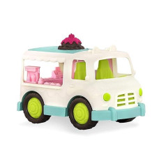 Battat- Wonder Wheels- Toy Ice Cream Truck For Kids, Toddlers - Ice Cream Van Toy - Pretend Play- Recyclable Materials - 1 Year +