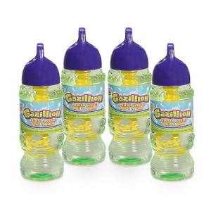 Gazillion Bubbles 10 oz. 4-Pack with Multi Bubble Wands