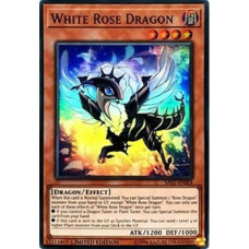 Yu-Gi-Oh! - White Rose Dragon - Sast-Ense4 - Super Rare - Limited Edition - Savage Strike: Special Edition