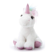 The Petting Zoo, Lash'Z Unicorn Stuffed Animal, Gifts For Girls, Unicorn Plush Toy 10 Inches