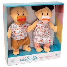 Manhattan Toy Wee Baby Stella Peach 12" Soft Doll Set