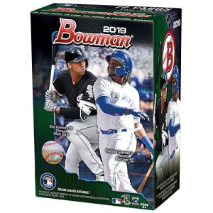 Topps 2019 Bowman Baseball Blaster Box (6 Packs/12 Cards: 5 Inserts)