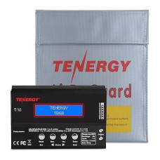 Tenergy 1S-6S Digital Battery Pack Charger For Li-Fe/Li-Po/Nicd/Nimh Packs Balance Charger Discharger W/Tamiya/Jst/Ec3/Hitec/Deans Connectors + Lipo Bag