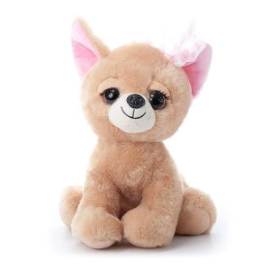 The Petting Zoo, Lash'Z Chihuahua Dog Stuffed Animal, Gifts For Girls, Plush Toy 10 Inches