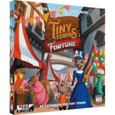 Aeg Tiny Towns: Fortune Expansion | Adds New Buildings, Introduces Money | Clever Use Of Limited Resources Determines Success | 1-6 Players | Ages 14+