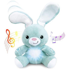 Bunny Stuffed Animal - Interactive Soft Plush Peekaboo Bunny, 16 Inches Tall. Peek A Boo Animal Toy. For Ages 6 Months To 5 Year Old