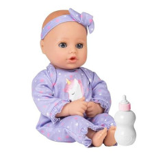 Adora Play Time Babies Collection, 13" Baby Doll With Doll Clothes And Accesories, Made With Sweet Baby Powder Scent, And Gentletouch Vinyl Body, Birthday Gift For Ages 1+ - Unicorn Glitter