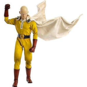 Threezero One Punch Man: Saitama (Season 2 Version) 1: 6 Scale Articulated Figure, Multicolor (3Z0134)