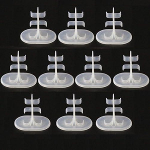 10Pcs Clear Doll Stands Display Holder Doll Accessories Fit For 11 Inches Or Less Doll Display