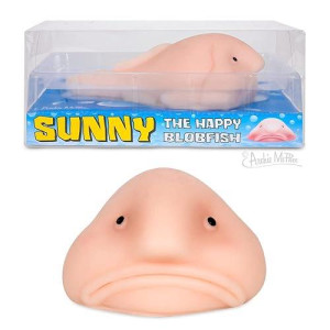 Accoutrements Sunny The Blobfish - Novelty Toy- Squishy Toy