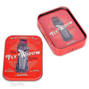 Fly Widow Game Includes Murder Intrigue And Flies Old Maid Style Card Game