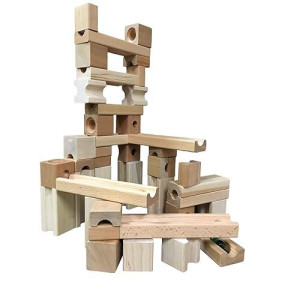 Tedco Blocks And Marble Run For Children 4+ Years