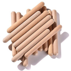 Rhythm Music Lummi Sticks For Kids, 16 Pack Sticks With Carry Bag, 8 Inch