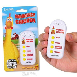 Archie Mcphee Emergency Chicken Electronic Sound Maker