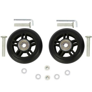 ORO 90mm Replacement Luggage Wheels with 8mm Bearings