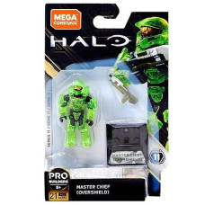 Mega Construx Halo Heroes Master Chief Figure with Overshield