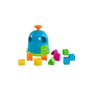 Fat Brain Toys Shape Factory - Tactile Shape-Sorting Puzzle Toy For Preschoolers