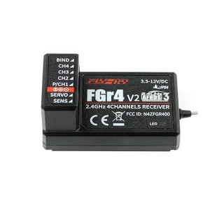 Goolrc Flysky Fs-Fgr4 V2 Receiver 2.4Ghz 4Ch Afhds3 Receiver For Flysky Noble Fs-Nb4 Transmitter