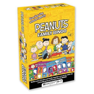 AQUARIUS Peanuts Family Bingo Game - Multicolor, One Size