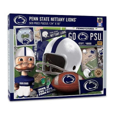 YouTheFan Penn State Nittany Lions 500-Piece Retro Puzzle