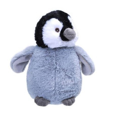 Wild Republic Ecokins Mini Penguin Chick Stuffed Animal 8 Inch, Eco Friendly Gifts For Kids, Plush Toy, Handcrafted Using 7 Recycled Plastic Water Bottles (24806)