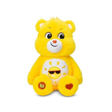 Care Bears 14" Funshine Bear Plushie - Medium Size - Yellow Plush For Ages 4+ - Perfect Stuffed Animal Holiday, Birthday Gift, Super Soft And Cuddly - Good For Girls And Boys, Employees, Collectors