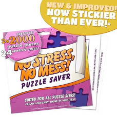 Preserve 4X 1000Pieces Jigsaw Puzzles - Agreatlife 24 Sheets No Stress, No Mess Puzzle Saver For Large Puzzles - Use These Puzzle Glue Sheets To Preserve Your Finished Puzzle