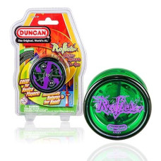 Duncan Toys Reflex Auto Return Yo-Yo, Beginner String Trick Yo-Yo, Green