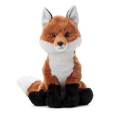 The Petting Zoo Fox Stuffed Animal, Gifts For Kids, Wild Onez Zoo Animals, Fox Plush Toy 12 Inches