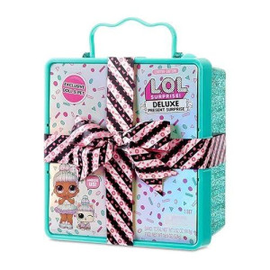 Lol Surprise Deluxe Present With Limited Edition Doll, And Pet, Teal - Adorable Fashion Doll And Colorful Accessories In Giftable Packaging - Birthday Present For Girls Age 4-15 Years