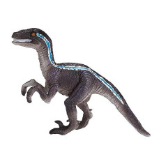 Mojo Velociraptor (Standing) Realistic Dinosaur Hand Painted Toy Figurine