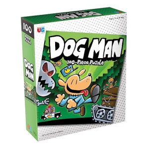 University Games Dog Man Unleashed 100-Piece Puzzle