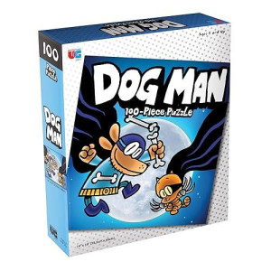 University Games Dog Man and Cat Kid 100-Piece Puzzle