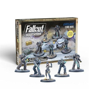 Modiphius Fallout Wasteland Warfare Enclave Core Box Set