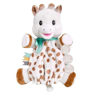 Sophie La Girafe | Sweetie Puppet Comforter | Ultra Soft & Fun | Comfort Or Entertain Baby With Sophie La Girafe Puppet | Awaken All 5 Senses