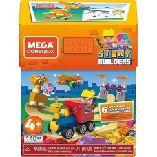 Mega Construx Story Builders Saga Storytelling Building Set, Multicolor