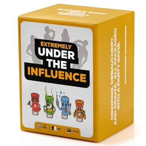 Shots No Chaser Extremely Under The Influence - Drinking Game For Adults | Fun Challenges And Dares | Perfect For Couples, Game Nights, Kickbacks And Parties