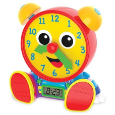 The Learning Journey - Telly Jr. Teaching Time Clock - Primary Color - Telling Time Teaching Clock - Toddler Toys & Gifts For Boys & Girls Ages 3 Years And Up - Award Winning Toys